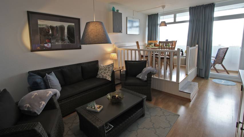 Ferienwohnung für 3 Personen, mit Balkon und Sauna in Heiligenhafen