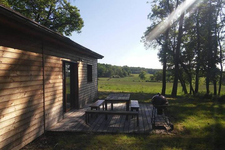 Chalet pour 7 personnes, avec Terrasse et Jardin