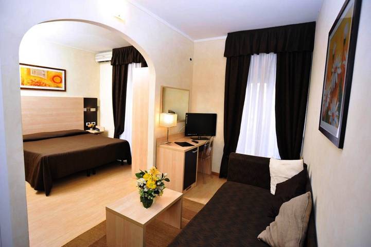 Hôtel pour 3 personnes, avec balcon et vue, animaux acceptés