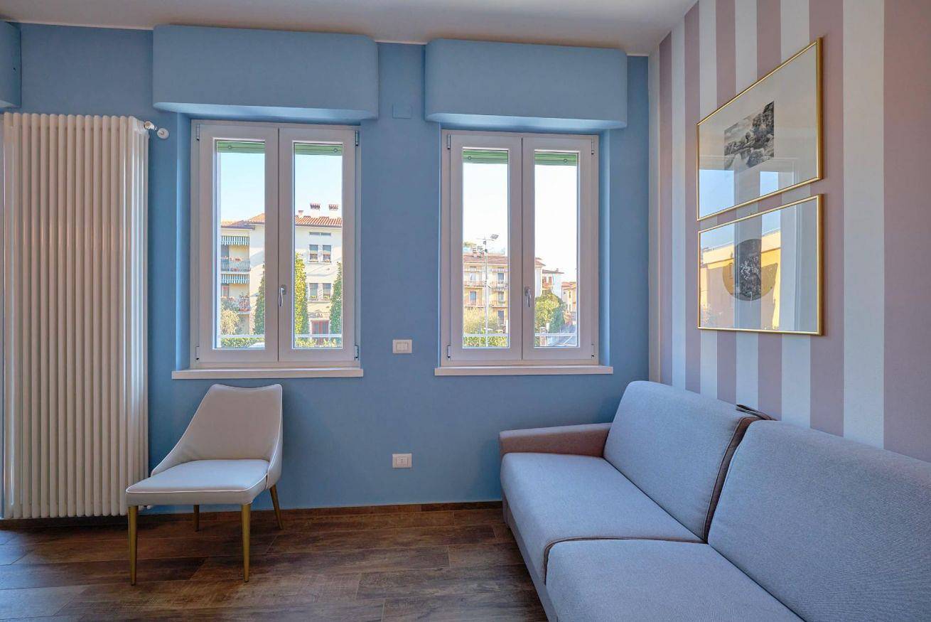 Hel lejlighed, Apartmentsgarda - Antiche Mura - Goethe in Garda, Garda-Fjellene