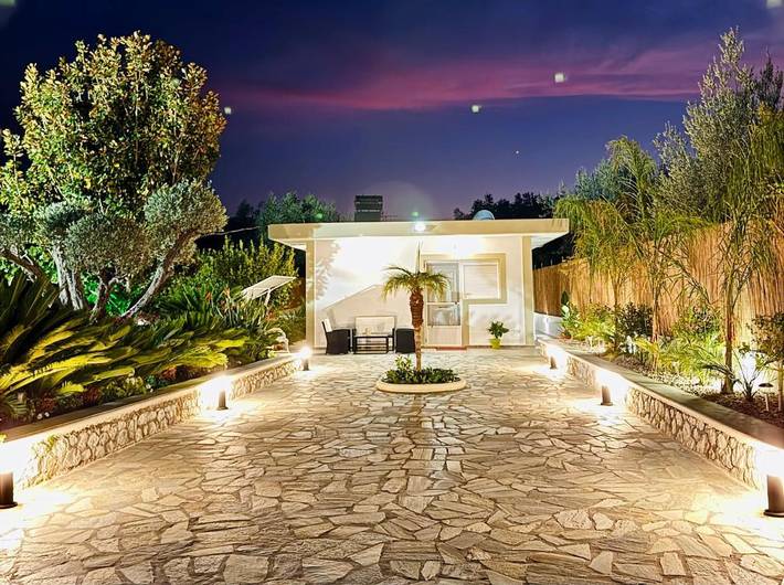 Ferienhaus für 5 Personen, mit Balkon und Terrasse sowie Garten und Ausblick in Archangelos - 2