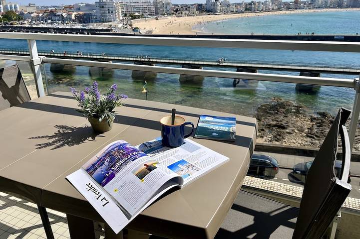 Gîte pour 6 personnes, avec Balcon dans Prieure Saint Nicolas Les Sables D Olonne