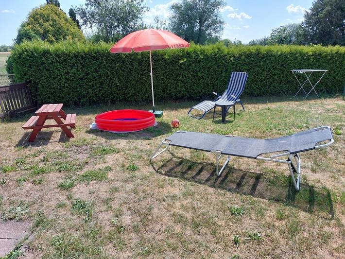 Ferienwohnung für 3 Personen, mit Balkon und Terrasse sowie Garten und Ausblick in Altmühlsee - 4