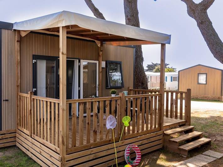 Mobil home pour 3 personnes, avec bassin pour enfant à Saint-Pierre-Quiberon - 2