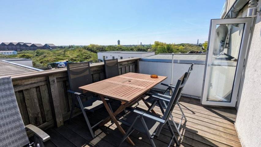 Ganze Wohnung, Ferienwohnung Meeresblick" mit Meerblick, Balkon und Wi-Fi in Borkum