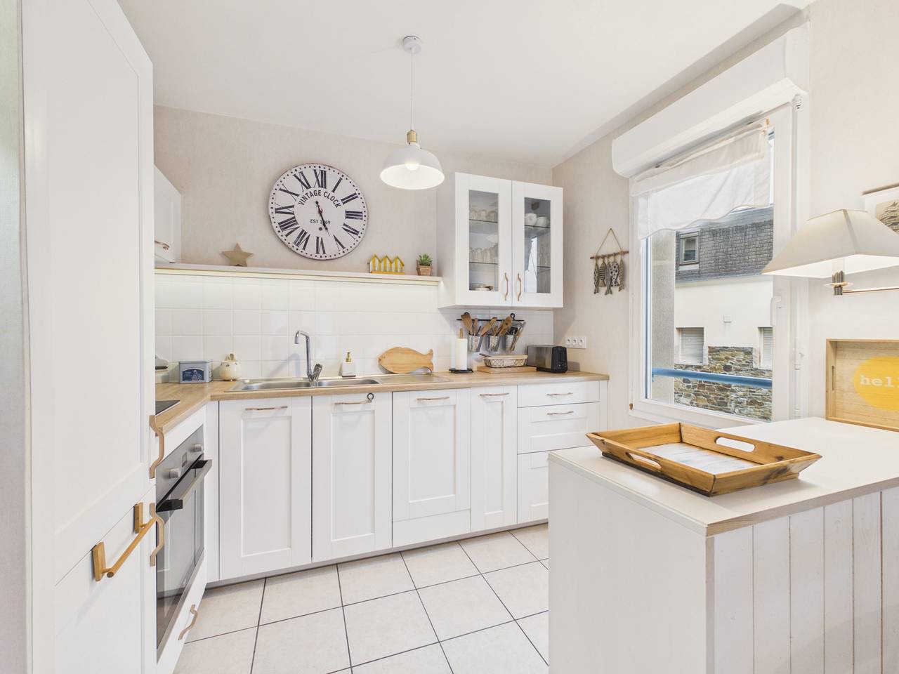 Apartamento entero, Vue mer, plage à pied, bel appart pour 4 in Pléneuf-Val-André, Côte d’Émeraude