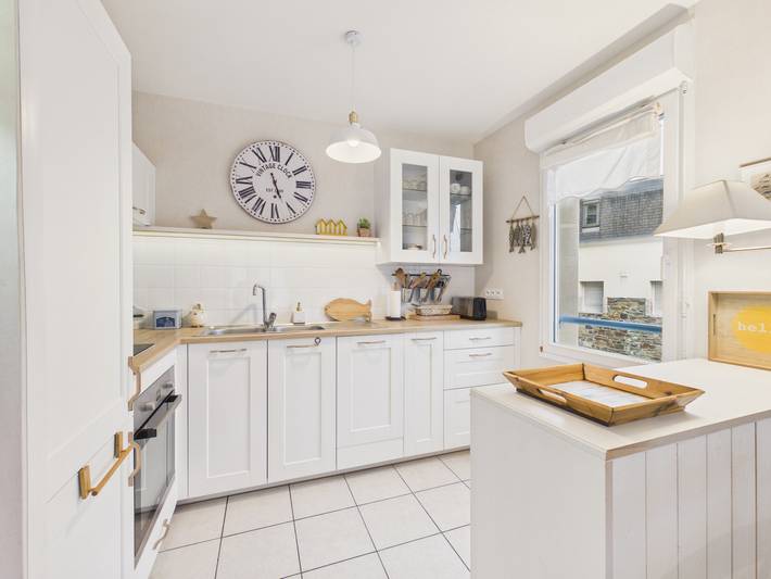 Apartamento entero, Vue mer, plage à pied, bel appart pour 4 in Pléneuf-Val-André, Côte d’Émeraude