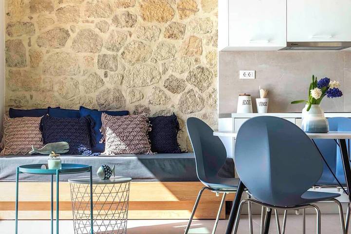 Location de vacances pour 3 personnes, avec balcon et jardin dans Falasarna - 4