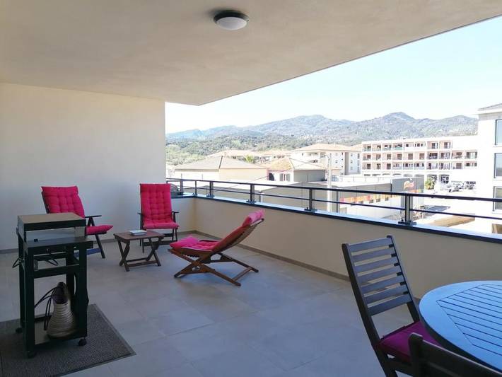 Appartement de vacances pour 2 personnes, avec terrasse et vue