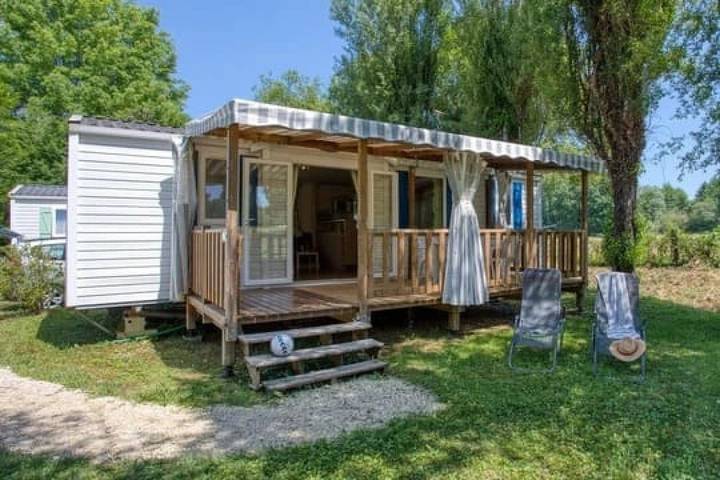 Mobil home pour 6 personnes, avec bassin pour enfant à Groléjac - 3