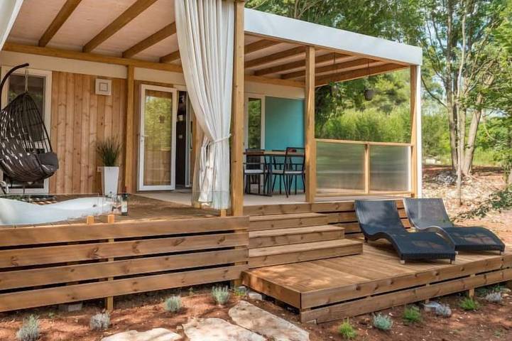 Ferienhaus für 4 Personen, mit Garten und Terrasse, mit Haustier - 1