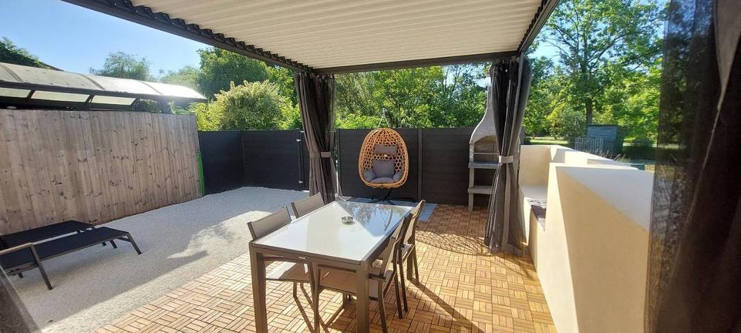 Maison de vacances pour 4 personnes, avec jardin et vue