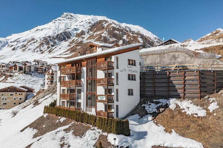 Ferienwohnung für 2 Personen, mit Balkon in Samnaun