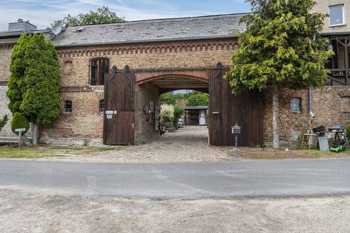 Ganze Wohnung, Ferienwohnung 'An Der Wublitz' mit Gemeinschaftsterrasse, Gemeinschaftsgarten und Wi-Fi in Töplitz, Werder