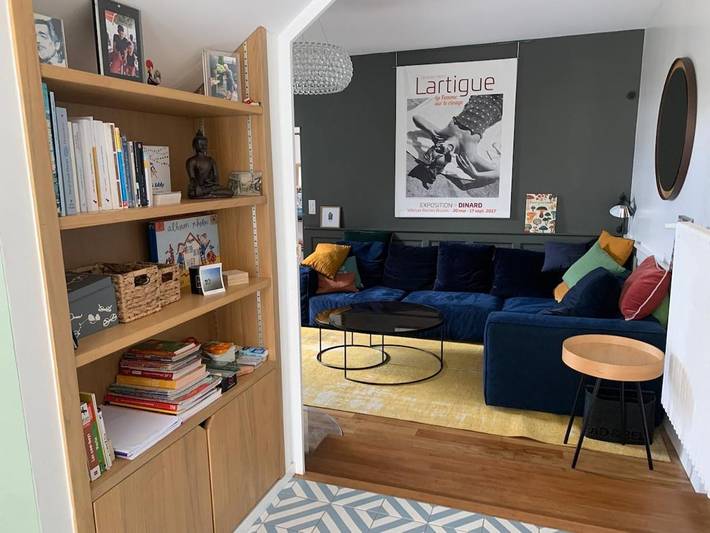 Location de vacances pour 8 personnes, avec vue et terrasse dans Office de Tourisme de Dinard