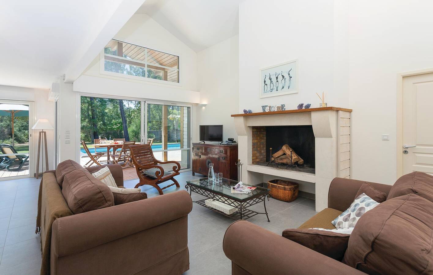 Apartamento Ondres: Piscina, Terraza, Parking, WiFi in Moliets-et-Maa, Côte d’Argent