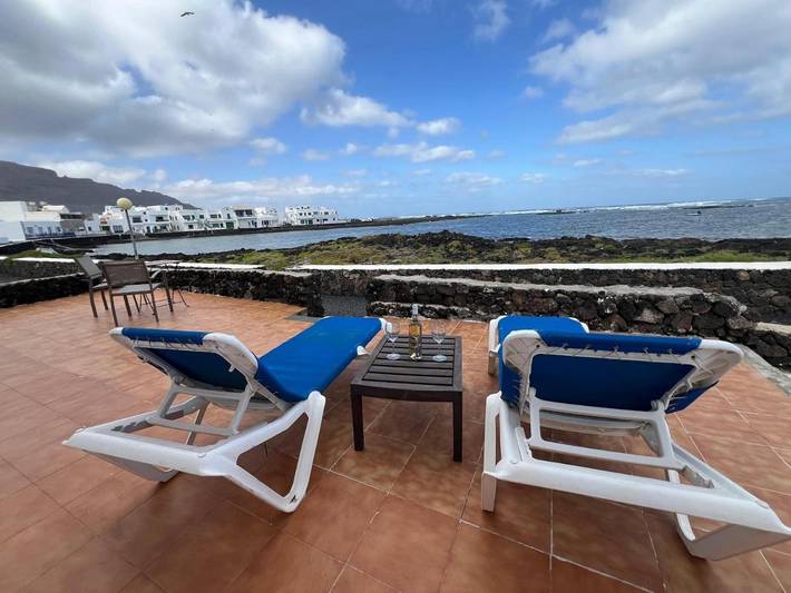 Location de vacances pour 8 personnes, avec jardin et vue à Orzola - 3