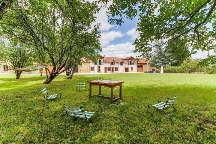 Maison de vacances pour 10 personnes, avec Terrasse et Jardin