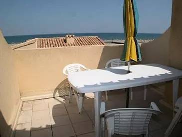 Gîte pour 4 personnes, avec terrasse et vue dans Plage Le Grau De Leucate