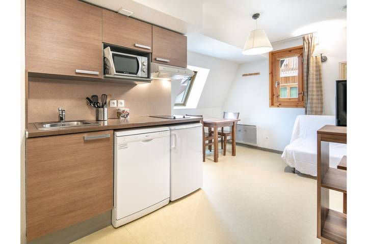 Studio pour 2 personnes, avec Balcon et Sauna dans le Vercors