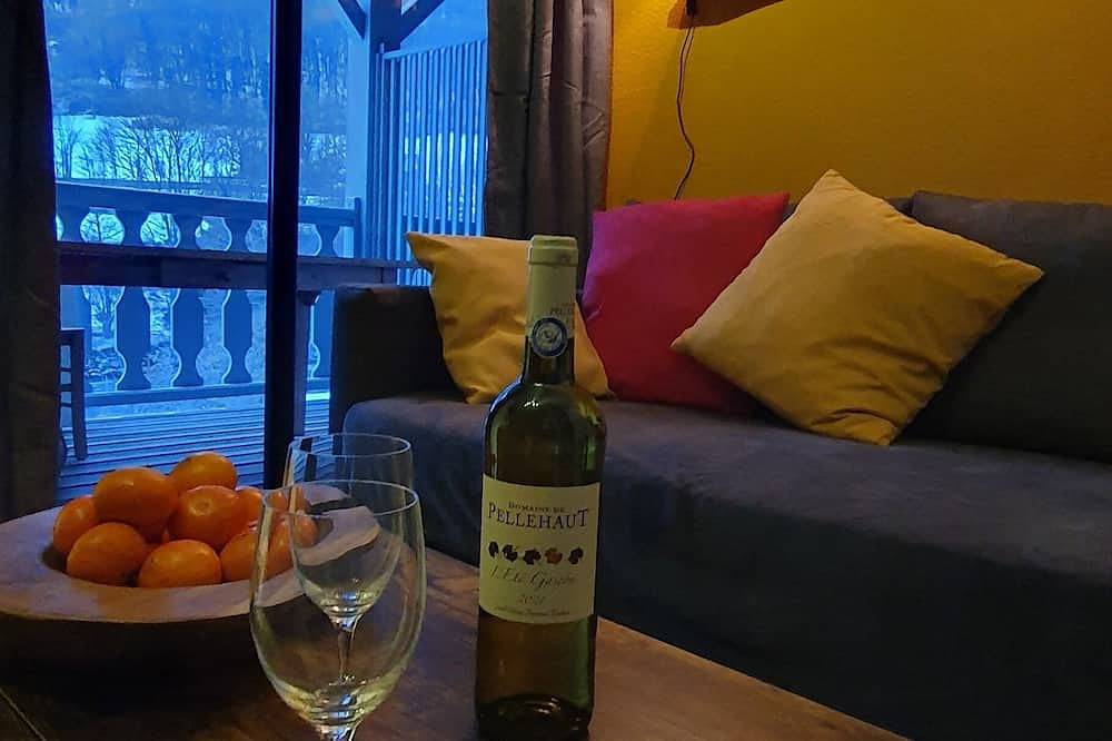 Entire apartment, Refuge Cosi: apartment in a residence at the foot of the mountains overlooking the river in Arreau, French Pyrenees