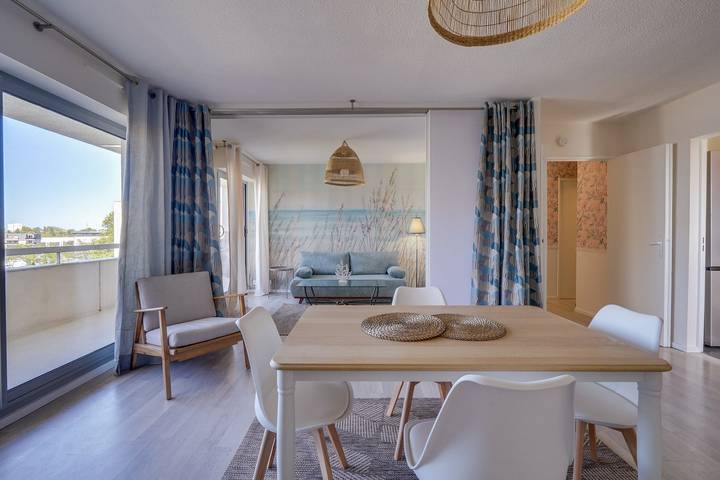 Appartement de vacances pour 3 personnes, avec Balcon dans 
