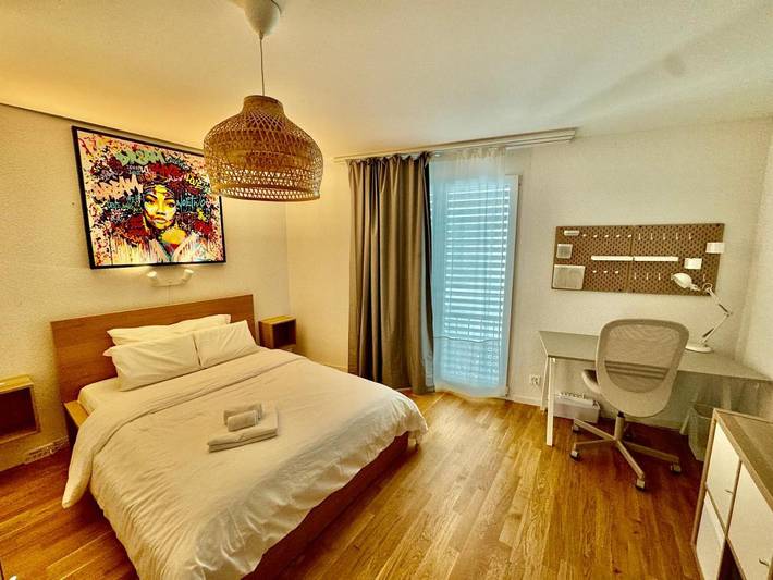 Gîte pour 6 personnes, avec terrasse à Lausanne - 4