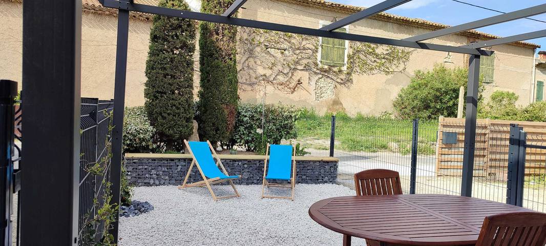 Maison de vacances pour 4 personnes, avec Jardin à Capestang