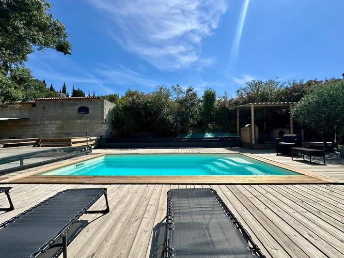 Location de vacances pour 10 personnes, avec jardin et piscine, animaux acceptés dans Lac de la Cavayère - 2