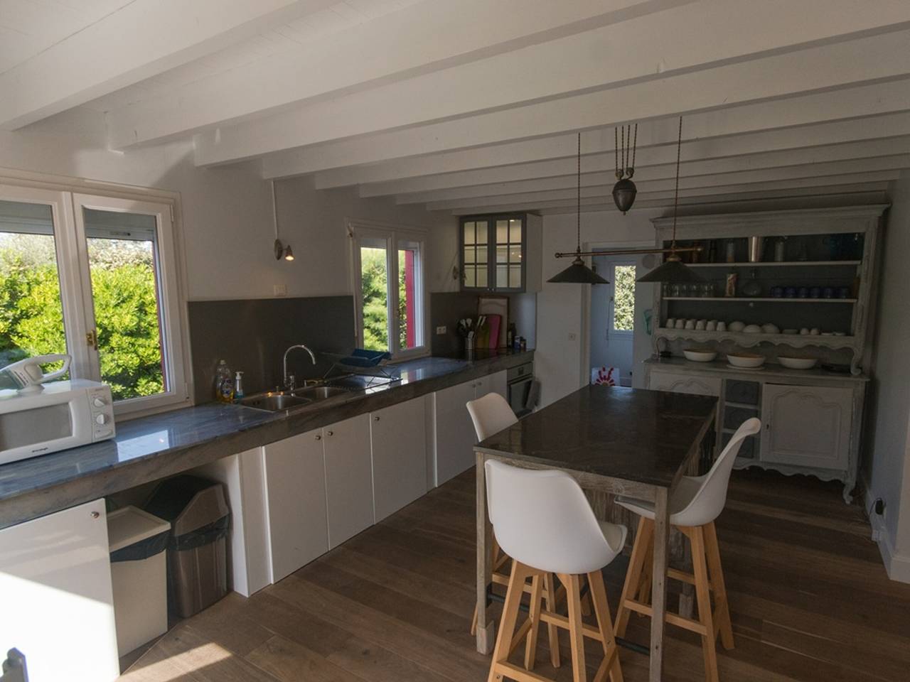 Casa renovada cerca de la playa con jardín y terraza in Sauzon, Côte des Mégalithes