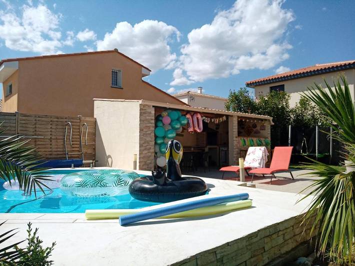Casa de vacaciones para 6 personas, con piscina y terraza - 1