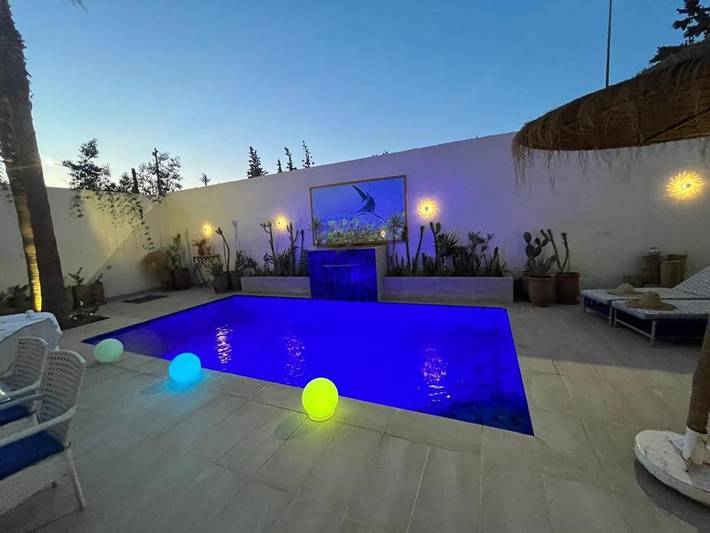 Maison d’hôte pour 3 personnes, avec vue ainsi que piscine et jardin à Marrakech