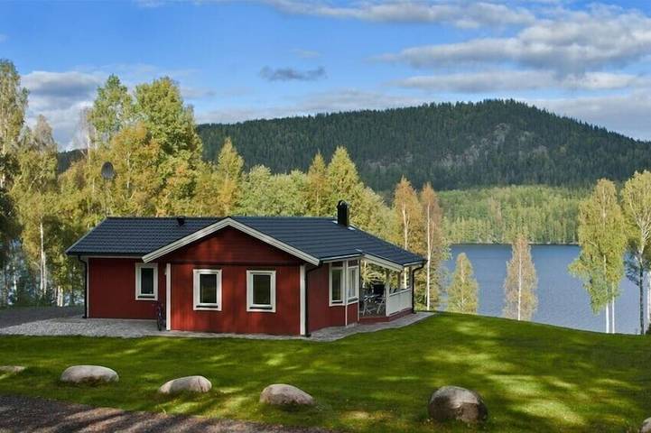 Ferienhaus für 6 Personen, mit Garten und Sauna in Gräsmark