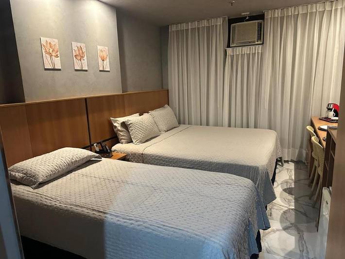 Casas e apartamentos de temporada para 4 pessoas, com terraço e piscina e ainda sauna and vista em Taguatinga