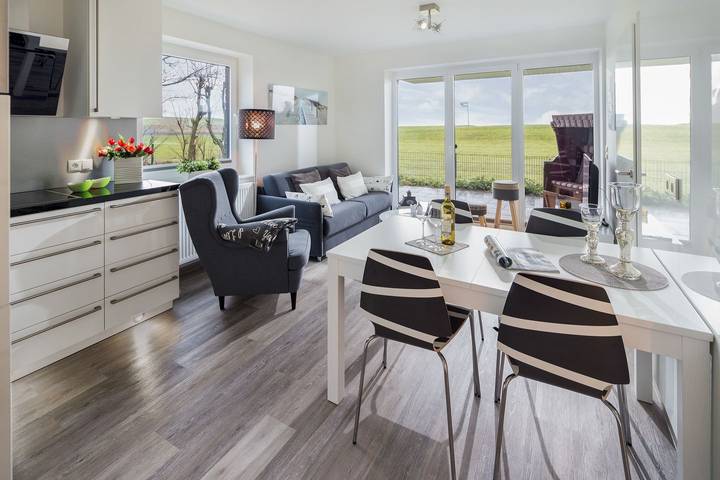 Vacation rental for 2 people, with terrace in Norderney