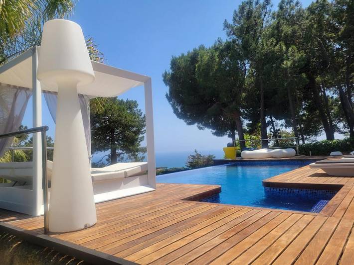 Casa rural para 8 personas, con vistas además de jardín y piscina en Sant Pol de Mar - 4