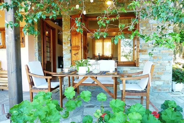 Ferienhaus für 5 Personen, mit Balkon und Garten, mit Haustier am Pilion - 3