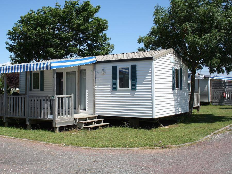 Camping Village de l'Armorique - Stacaravan 6 personen - 2 slaapkamers - Tv in Plestin-les-Grèves, Ceinture Dorée