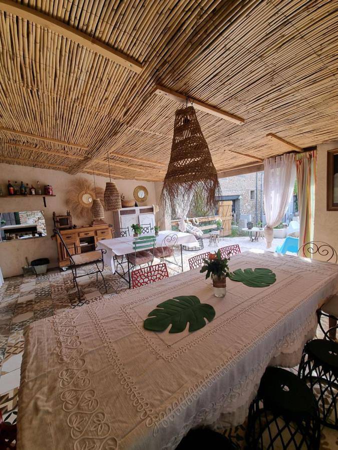 Location de vacances pour 3 personnes, avec piscine ainsi que jardin et vue à Saint-Féliu-d'Avall - 4