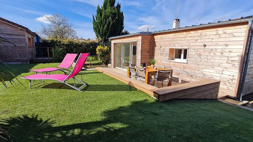 Villa voor 6 personen, met terras en uitzicht in Royan