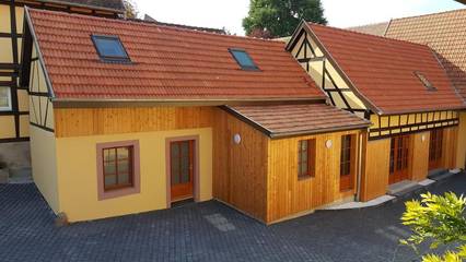 Gîte pour 6 personnes, avec sauna et jacuzzi à Scharrachbergheim-Irmstett