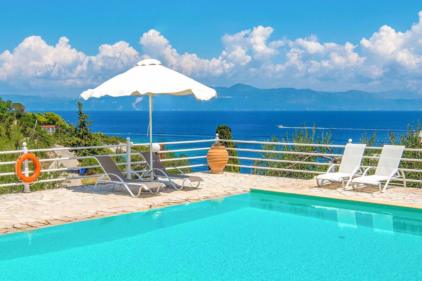 Villa voor 4 personen met uitzicht in Gaios, Paxos