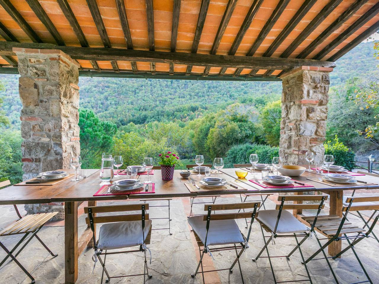 Bellavista + Villi in Montieri, Provincia di Grosseto