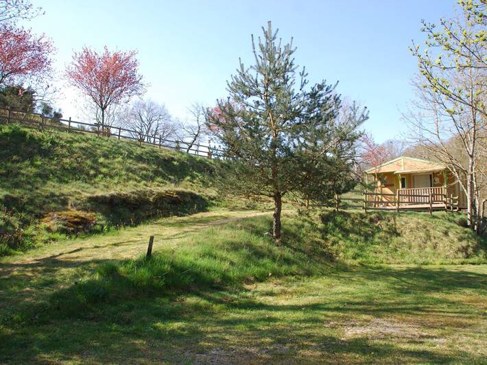 Chalet pour 5 personnes, avec piscine, animaux acceptés