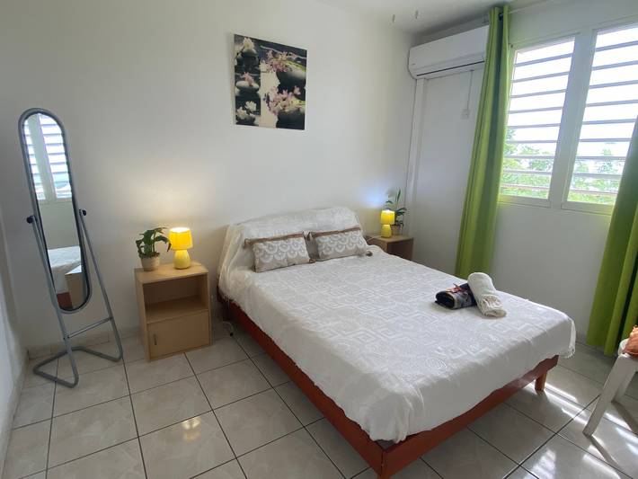 Appartement entier, Appartement 2 Pièces Climatisé Proche Plage in Anse Mitan, Les Trois-Îlets