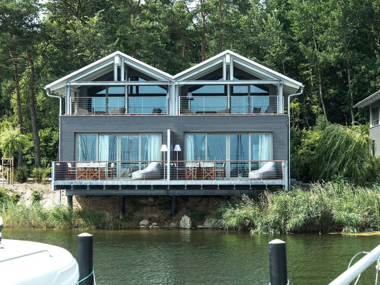 Ganze Ferienwohnung, Im-jaich Naturoase Gustow - Uferhaus in Gustow, Stralsund Umland