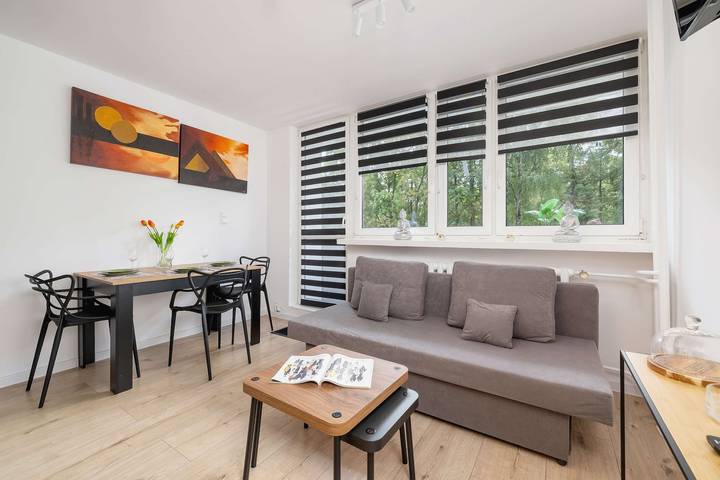 Apartament wakacyjny dla 4 osób, z balkon/ taras, zwierzęta dozwolone w Katowice