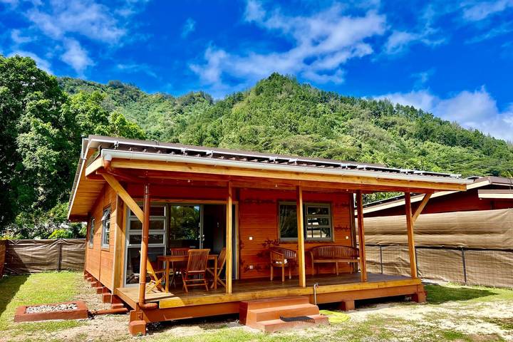 Maison de vacances pour 4 personnes avec terrasse in Ha'apiti, Mo'orea