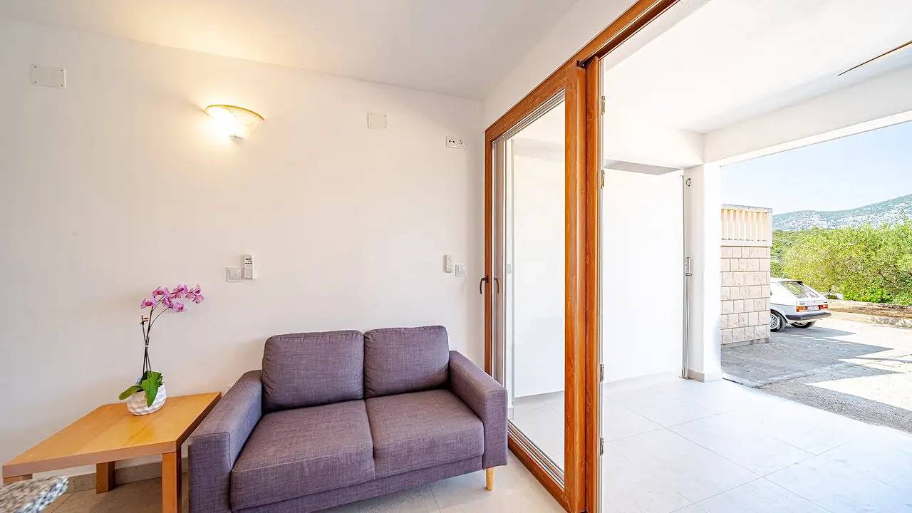 Ganze Ferienwohnung, Ferienwohnung für 4 Personen (39 m²) in Kneza in Račišće (Dalmatien), Korcula