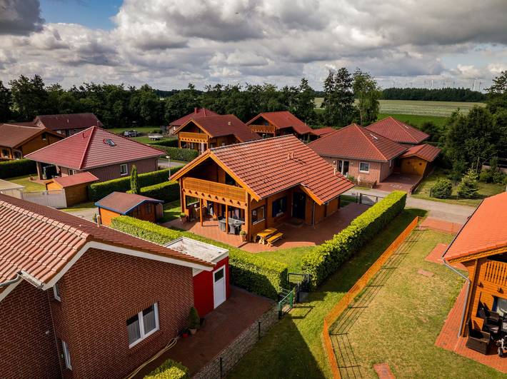 Ferienhaus für 5 Personen, mit Balkon und Garten sowie Seeblick im Emsland - 4